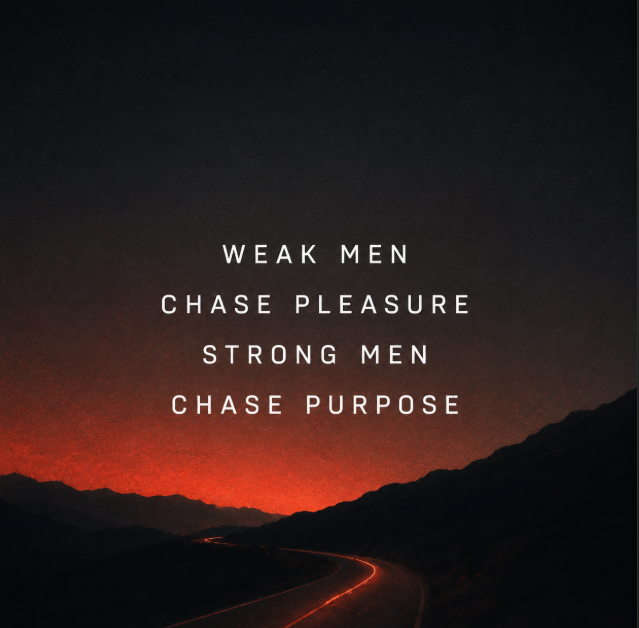 Mindful_Whispe's tweet photo. Choose purpose over pleasure. 🔥 https://t.co/pKjZoFniRF