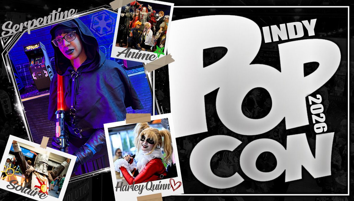 SERPENTINE_10's tweet photo. I enjoyed the sights and sounds of #PopConIndy2026 this past weekend.💙I had an amazing time and was nice enough to document my journey with you, so take a look!🩵#PopCon #Indy #convention

🎬https://t.co/lCeH1pzh3l https://t.co/Enqh2yWVGY