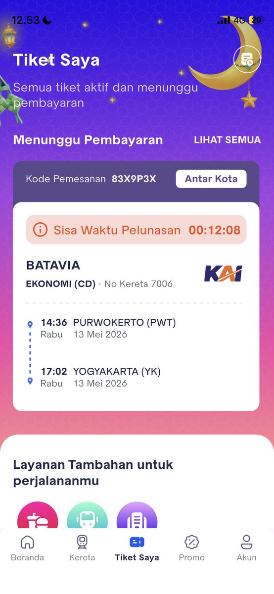 daddys3rdsperm's tweet photo. Hi min, ini knp ya? aku udah bayar tp di app kai masih belum keluar tiketnya pdhl transaction udh berhasil?
@KAI121 https://t.co/ZlZgEzGzGh