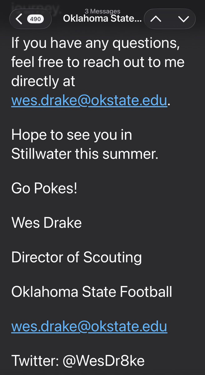 MaxWashington28's tweet photo. Eric Morris Football Camp❗️❗️❗️❗️❗️❗️❗️

Go Pokes!

I would like to thank Recruiter Wes Drake @WesDr8ke at Oklahoma State University @CowboyFB for the invitation to the Eric Morris Football camps. 

@chandler_wolves
@Coach_Wiz3
@gabemartin50
@azsaintsorg
@IamCoachDRich
@Osufootball19
@_CoachMorris
@CoachSkyCassity
@CoachMalone18
@JWilson_2
@azc_obert @JUSTCHILLY @therealbeadle @AlPopsFootball @AWilliamsUSA @ZachAlvira @CodyTCameron
@ClaudiafCollins @KyleMorgan_XOS
@PrepRedzoneAZ
@PrepRedzoneNext @Rivals
@247Sports @On3sports @hoganmiller3 @gridironarizona @kevinmccabe987
@KeyPlayerNation
@AFBALL365
@SunilSportsNews
@SprayBerryJay
@thehonestupdate
@5StarScouting
@Pure_Prospects
@H2_Recruiting