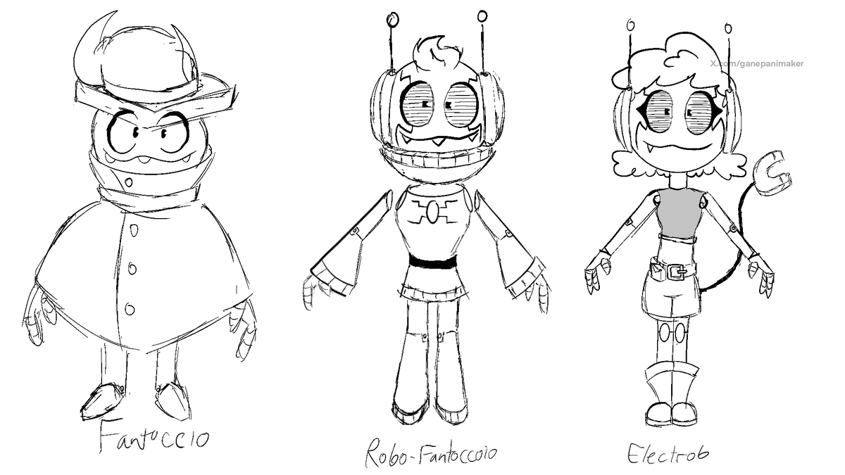 GanepAnimaker's tweet photo. BILLIE BUST UP ROBOT AU - GANEP’S VERSION

This version is A COMPLETE RESTART and I will not be working on my old version anymore. My version of the robot AU has ideas from:  @LegendPaw12221 @Bandit_boiiZ @HeOCFOTX6bJOZku 

#billiebustup #bbu #bbuau #billiebustupau https://t.co/urdqHgAI8R