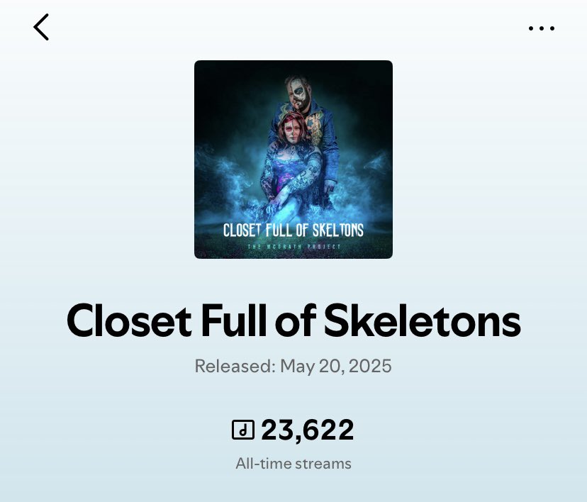 mcgrath_project's tweet photo. I can’t begin to express how blown away and shocked I am that my albums get streamed in the hundreds let alone 10’s of thousands! Thank you to all the people who support the dream and to all the amazing musicians I have the privilege of sharing this ride with.
#indiemusic https://t.co/I2Fs7hvCSb