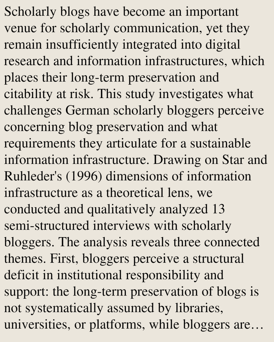 Digital Libraries Papers tweet media
