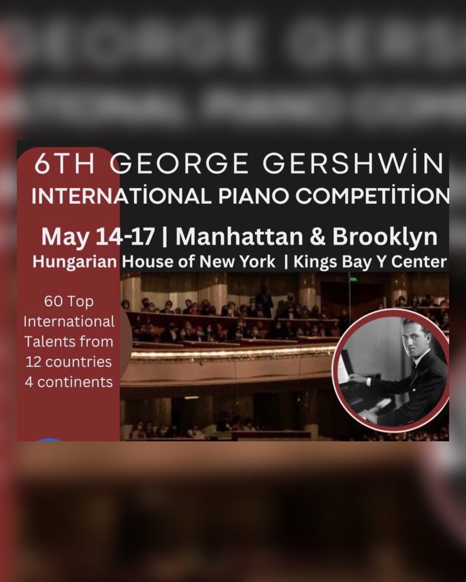 kernolga1's tweet photo. I am looking forward to being part of the jury of the Gershwin International Piano Competition and giving a masterclass for young, talented pianists in New York City this week!🎹🏙️
https://t.co/QwLNvkiikf
#OlgaKern #pianomasterclass #GershwinCompetition #pianocompetition #pianocompetition2026