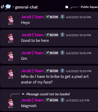 Blacklizard's tweet photo. @vince_BDB Holy shit. This game and Discord has been around since 2022 grifting...  not 2 years game, this is 4 years or more in development with almost nothing. https://t.co/KypRsEBXzK