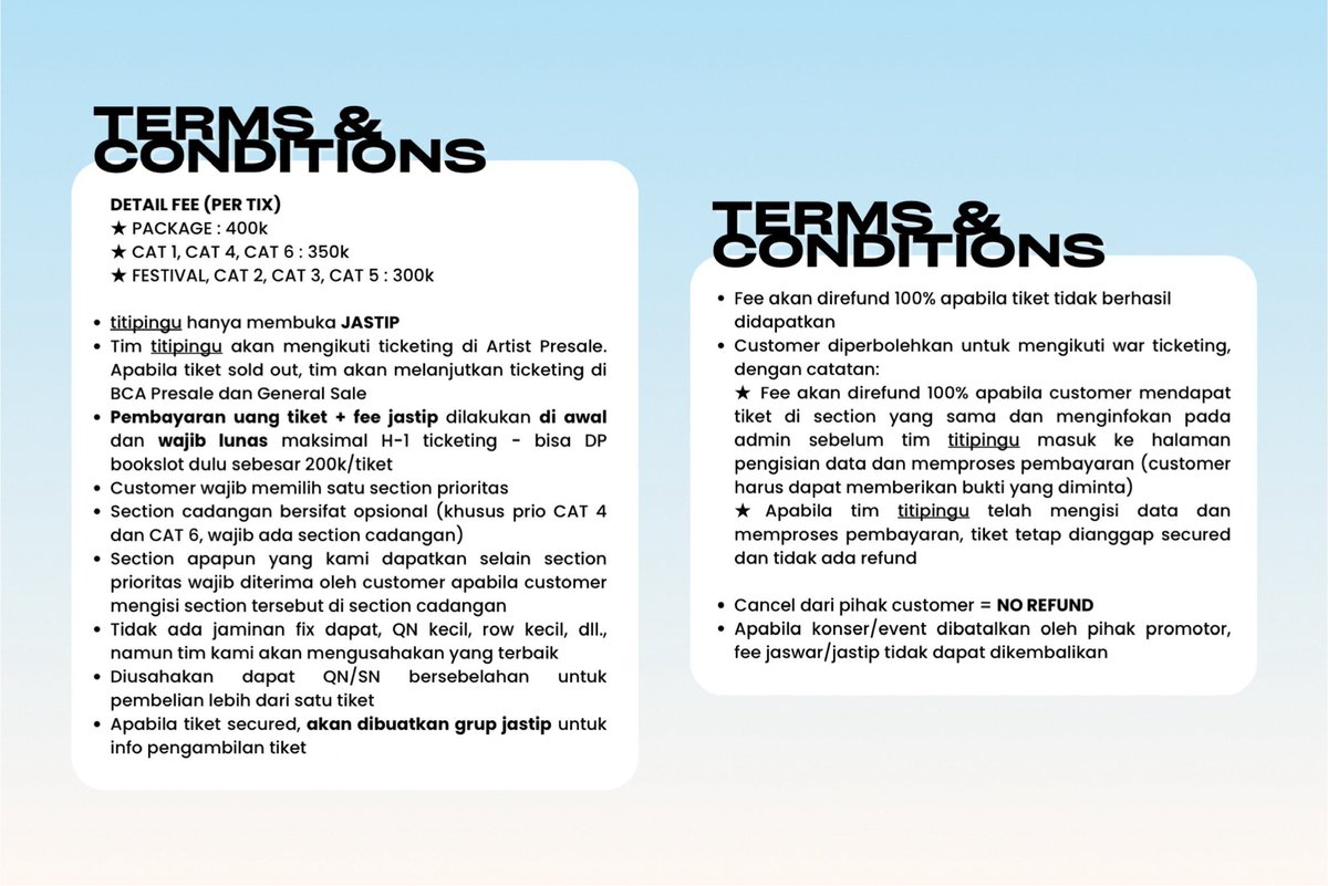 Titip Pingu 🎟️ tweet media