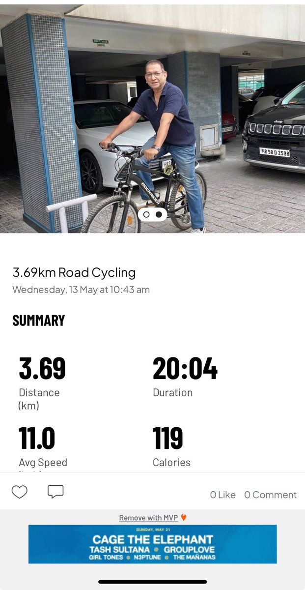 PPANDEY9's tweet photo. Today, my driver will not be paid for driving me to office.. rather, he will be paid to click this photograph while I chose to cover the office distance on my bicycle.
A small effort in response to our Prime Minister’s call for the country to#savepetrol.

@narendramodi @PMOIndia https://t.co/i8yGZbKvuf