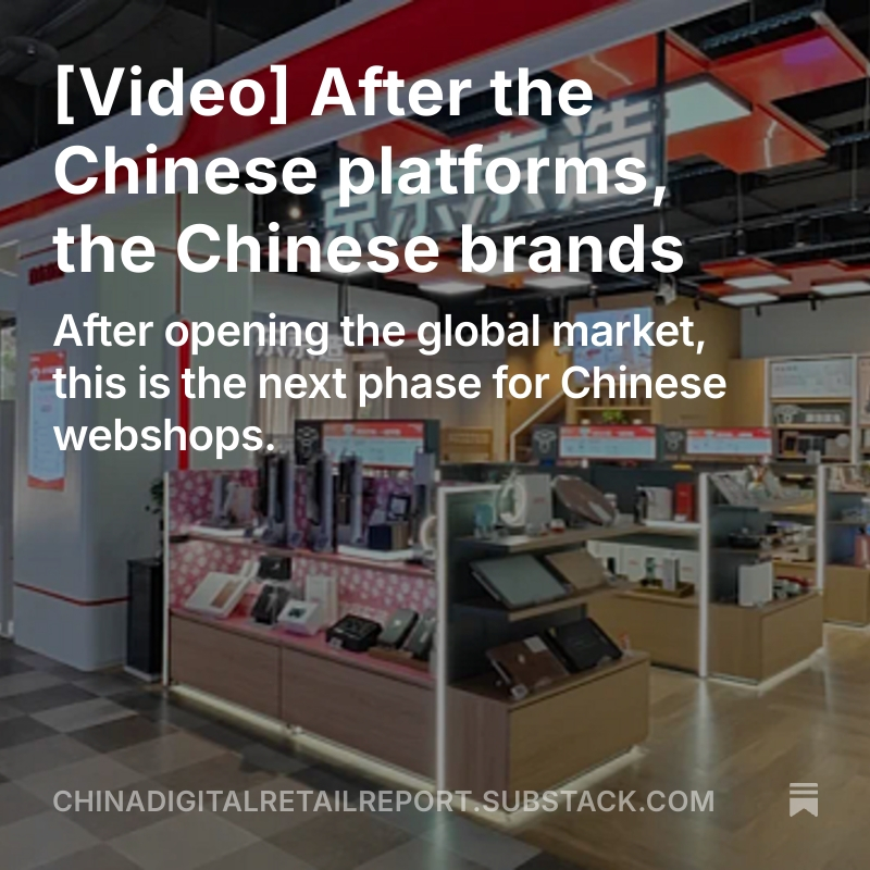 Ed Sander | China Digital Retail Report tweet media