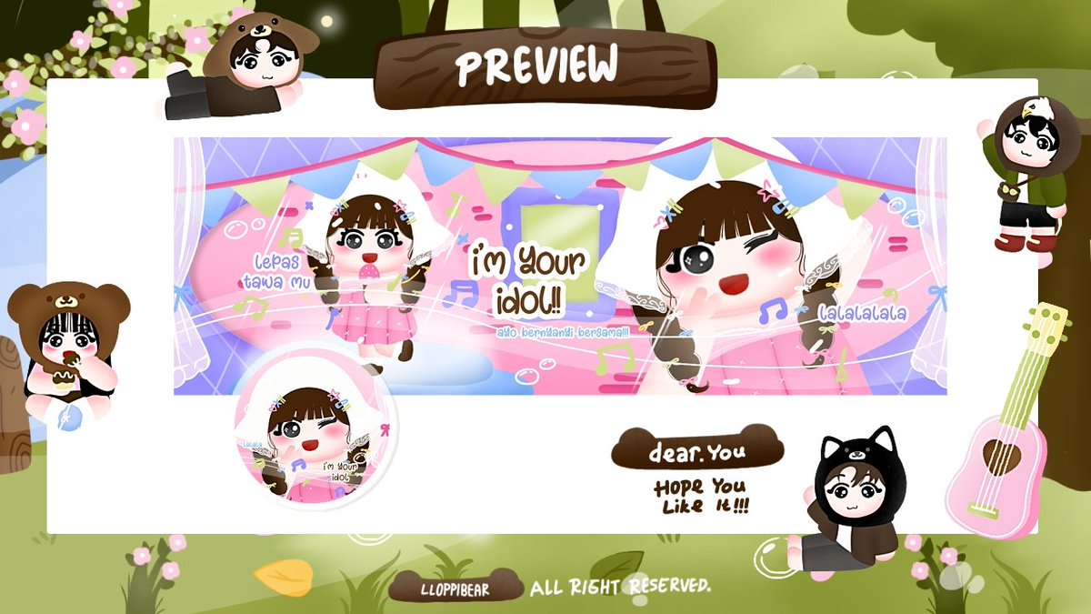 rAYaa` 🍼🧁🍀🐻 tweet media