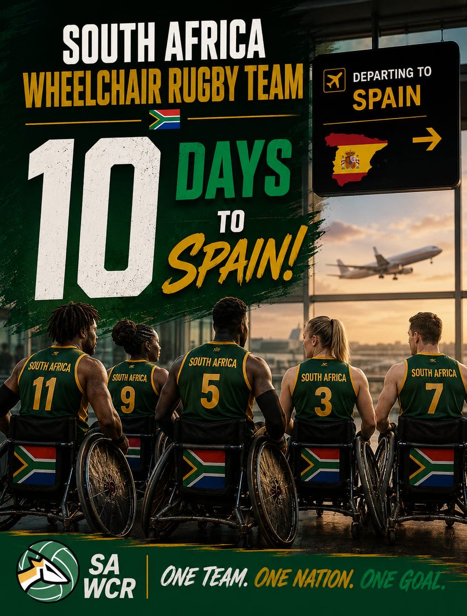 SAWCR's tweet photo. Spain Is Calling — 10 Days To Go! https://t.co/1ZzwLtpwIl