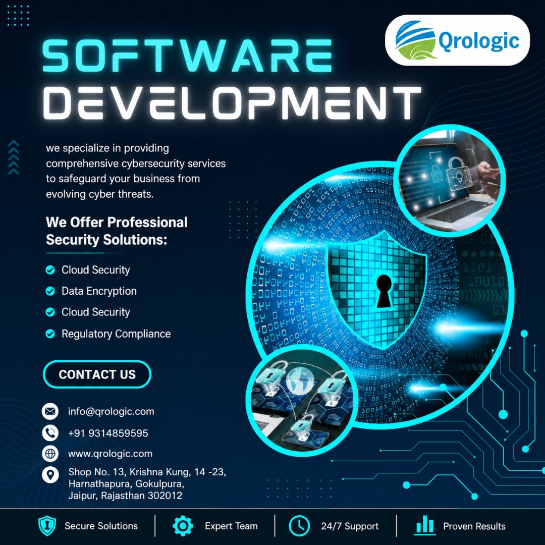qrologicsoftech's tweet photo. 💻 Software Development Services – Build Smart, Grow Fast

💡 Code your vision, build your future with us.

📢 Let’s create something amazing together!
📞 +91 9314859595
🌐 https://t.co/k1O42n0oXS

📧 info@qrologic.com

📍 Shop No. 13, Krishna Kung, Harnathapura, Jaipur https://t.co/j7DZBeyvrN