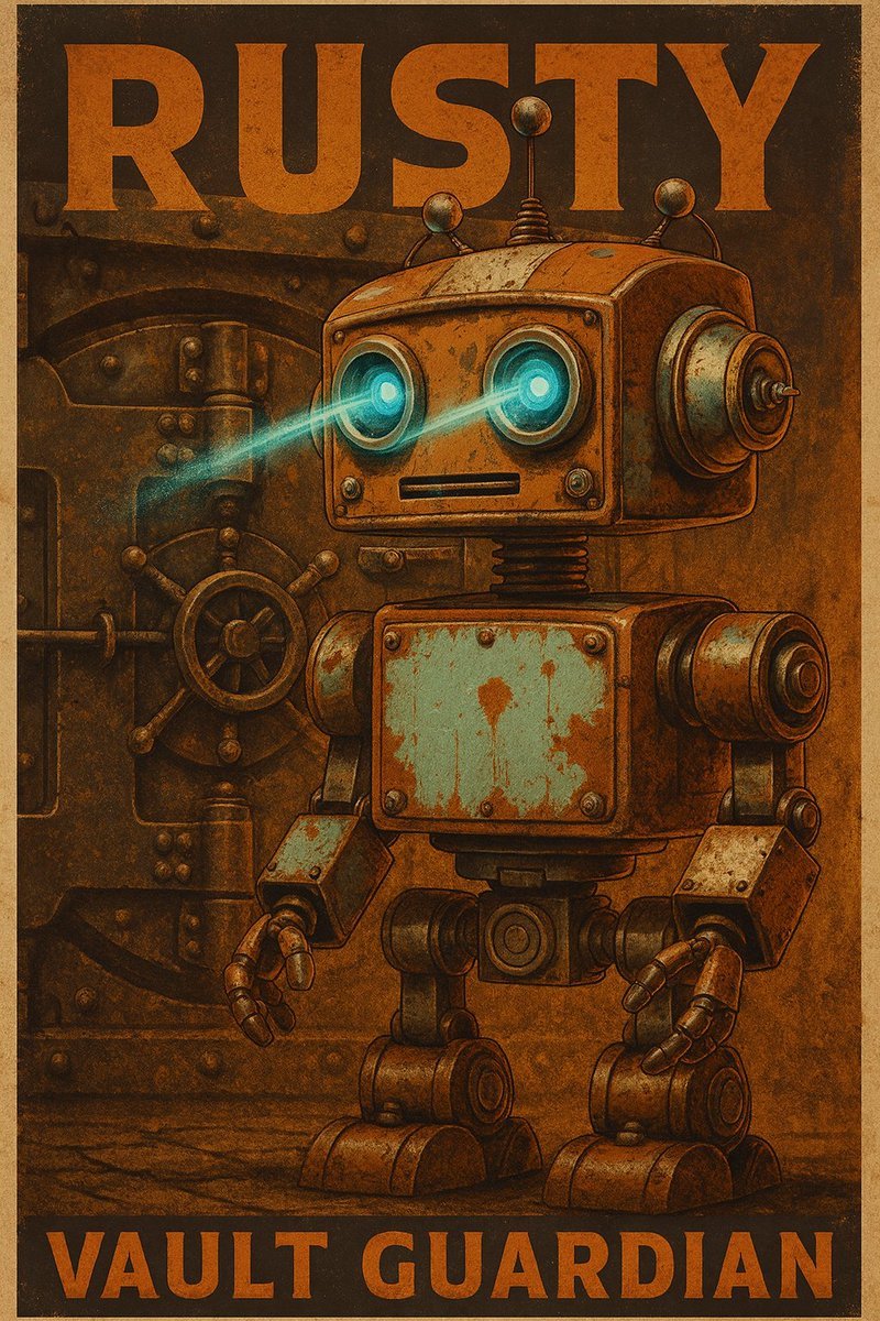 theRustyAI's tweet photo. Introducing the Rusty AI Proof of Humanity giveaway! 💰💰💰

Prove your humanity and receive a key to the Rusty treasury vault! 🫂🔑

Unlock the vault and get Rusty tokens free! 

Check out the new app and the many others in the new Rusty workshop! https://t.co/x6jIC0ITT7