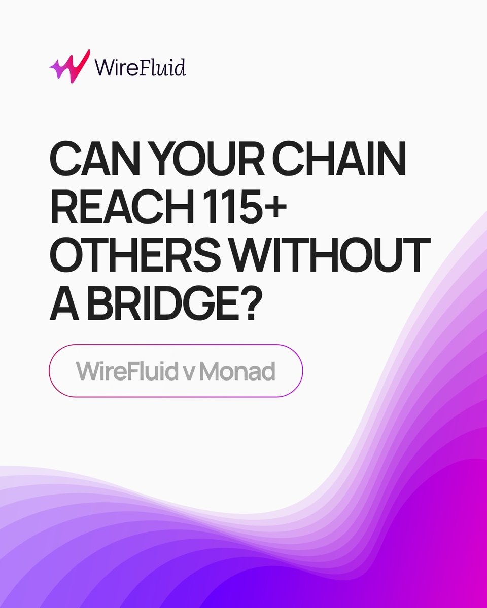 wirefluid's tweet photo. Architectural design dictates security.

@monad: External bridges (~35 chains). Trusts multisigs.

WireFluid: Native IBC (115+ chains). Trusts math.

Bridges have lost $2B+ historically. IBC has lost $0.

True interoperability requires trusting the protocol, not the middleman. https://t.co/T5DGMfTU3H