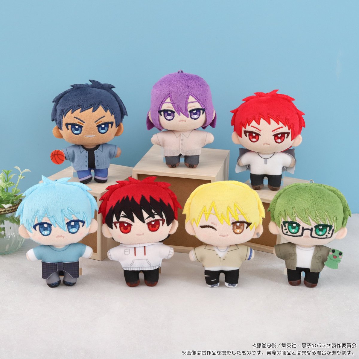 コレイズ販売終了間近】 黒子のバスケ_ぬいパル（ぬいぐるみマスコット