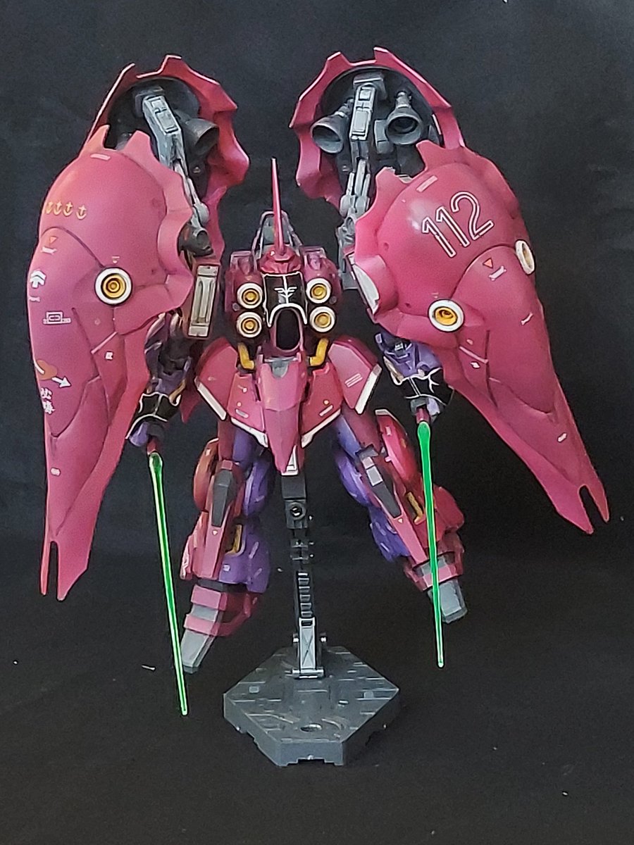 クシャトリヤ 完成セリ(^_^ゞ #モビルスーツ #ガンプラ #マリーダ中尉