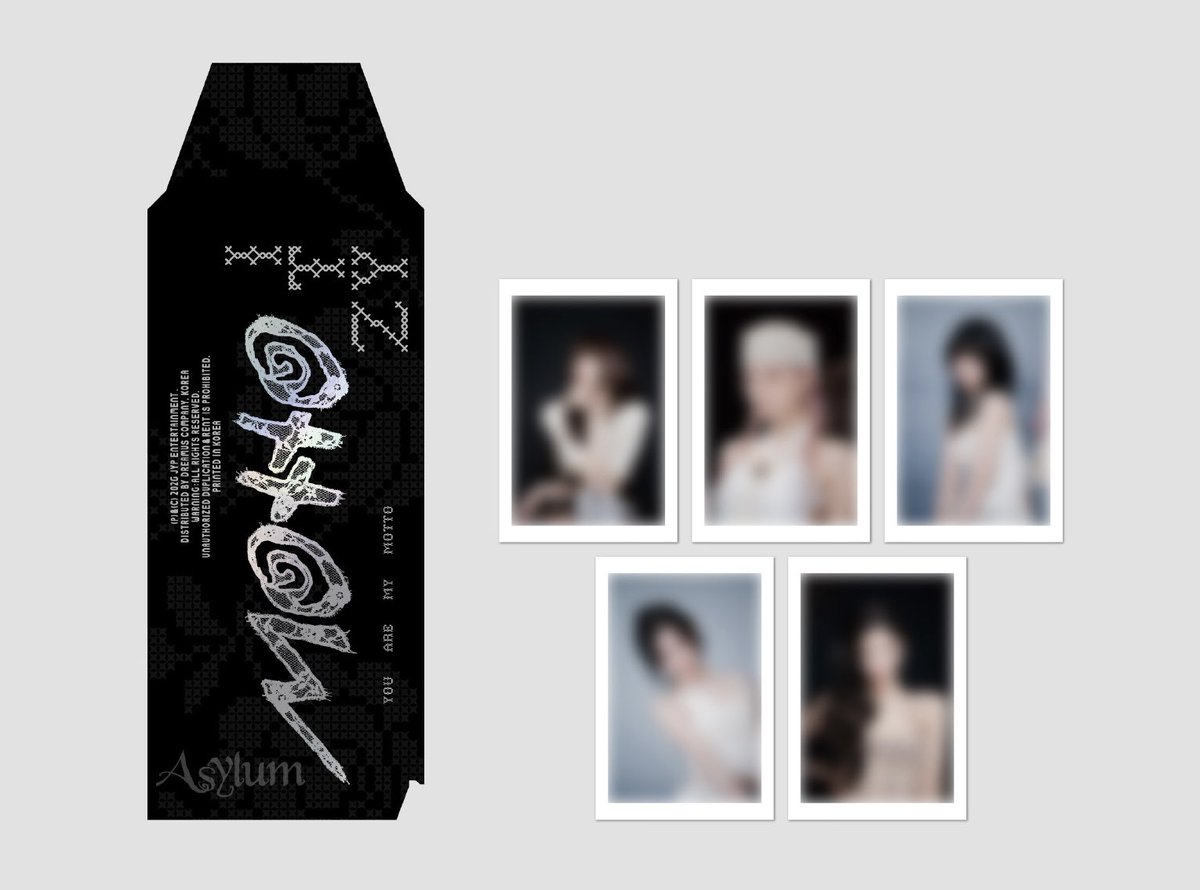 🐝 ITZY <MOTTO> yzy pobs + set purchase benefit: making image peel