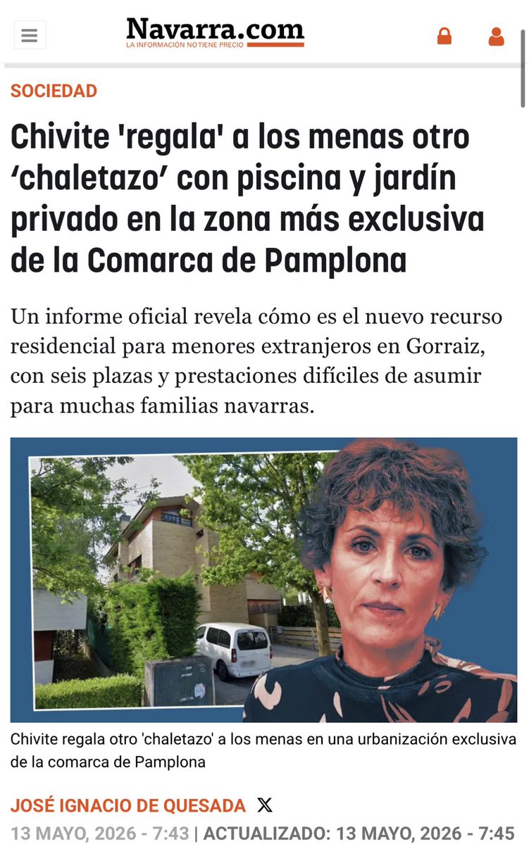 VOX Navarra tweet media