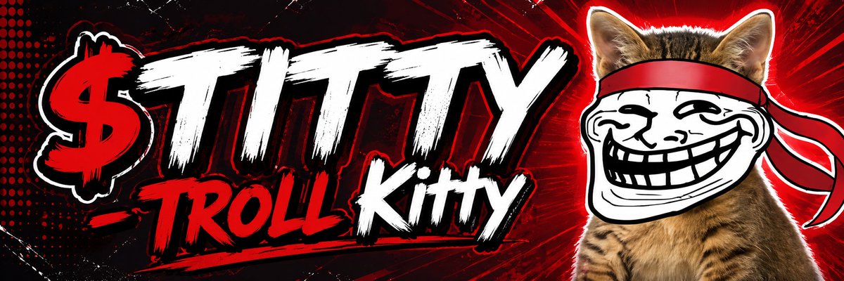 Cache100x's tweet photo. $TITTY - Troll Kitty - 4hr so Far

Troll 150M + RKC 12M

So Far:
#2 On Dex - Dex Adds - Sol Trending - 200x Boost - Dex Nitro - Dex Paid - Dex Tools - More Coming

Telegram - https://t.co/oyl9RIa5bT
Website - https://t.co/VQQalu3uoW

gTi4ZMMM2M7vQqZeetyQpWpjFr57zFZ7MCu4krypump
