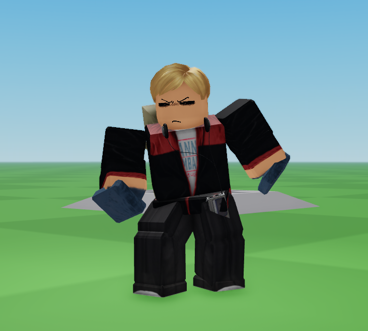 ArloBiohazard's tweet photo. I made a Felix roblox avatar :D https://t.co/X4RswLGrvh