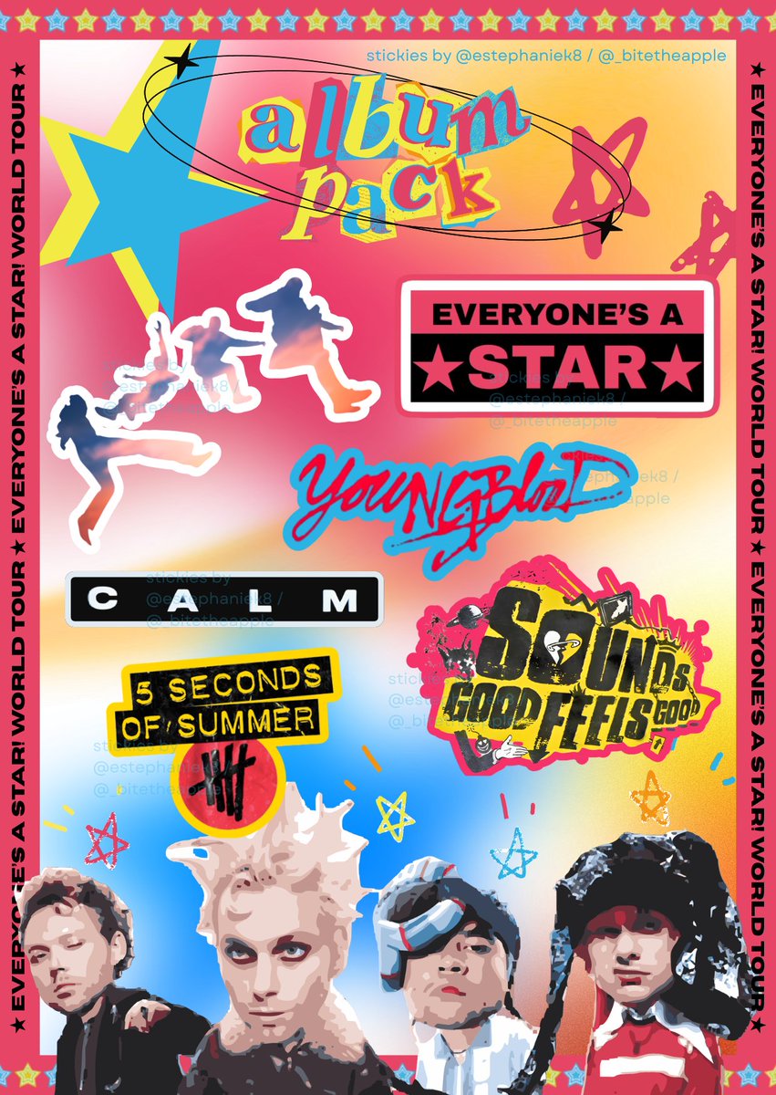 k8 is SEEING 5SOS! 🌟 tweet media