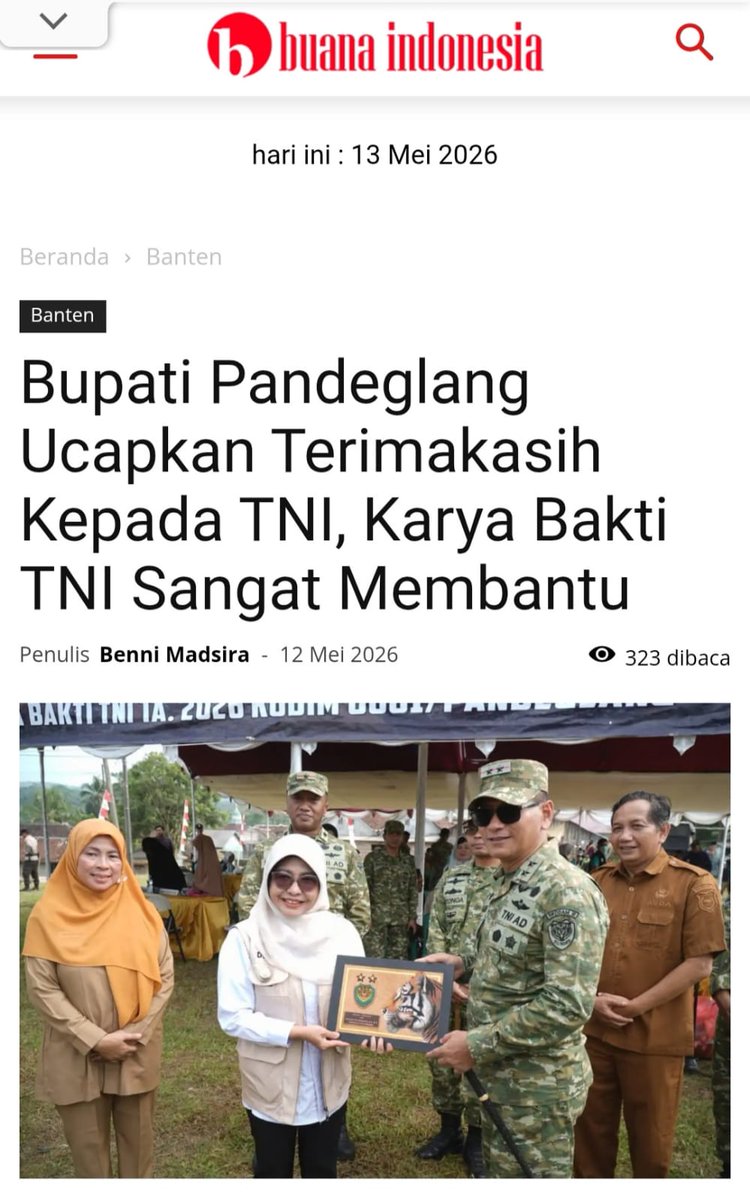 Suhendira's tweet photo. Mulai dari perbatasan sampai ke pulau paling luar, TNI Kita memastikan pembagian kemakmuran hingga ke kalangan yang paling membutuhkan.
Hadir Bantu Masyarakat https://t.co/H90MbfK9xO