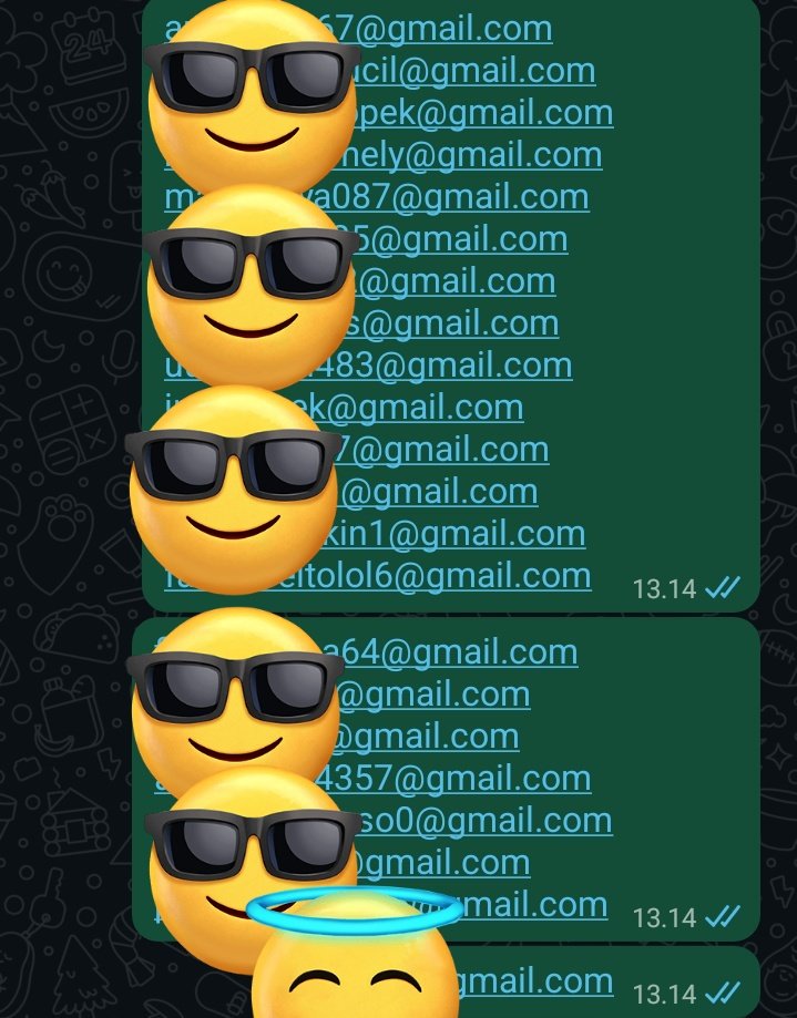 sxmocks's tweet photo. ada banyak email random nih only 1.5k/gmail #zonauang #zonajajan #zonaba #jobreceh https://t.co/gptpvkO4vk