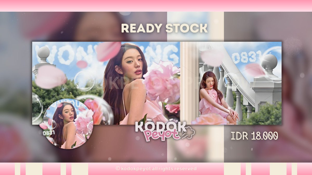 kodokpeyot_cs's tweet photo. tolong bantu rt ya, terimakasih!

READY STOCK 📢‼️wony gemey siap menjadi pemanis profile mu!! dapatkan layout cantik ini sebelum kehabisan 💖

#bealanja https://t.co/jwOG2htRlC