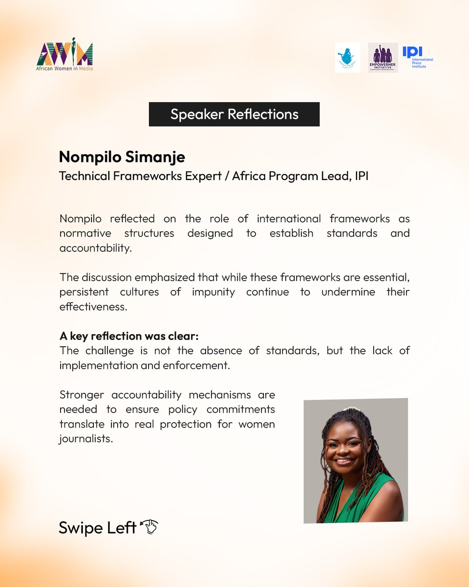 African Women in Media (AWiM) tweet media
