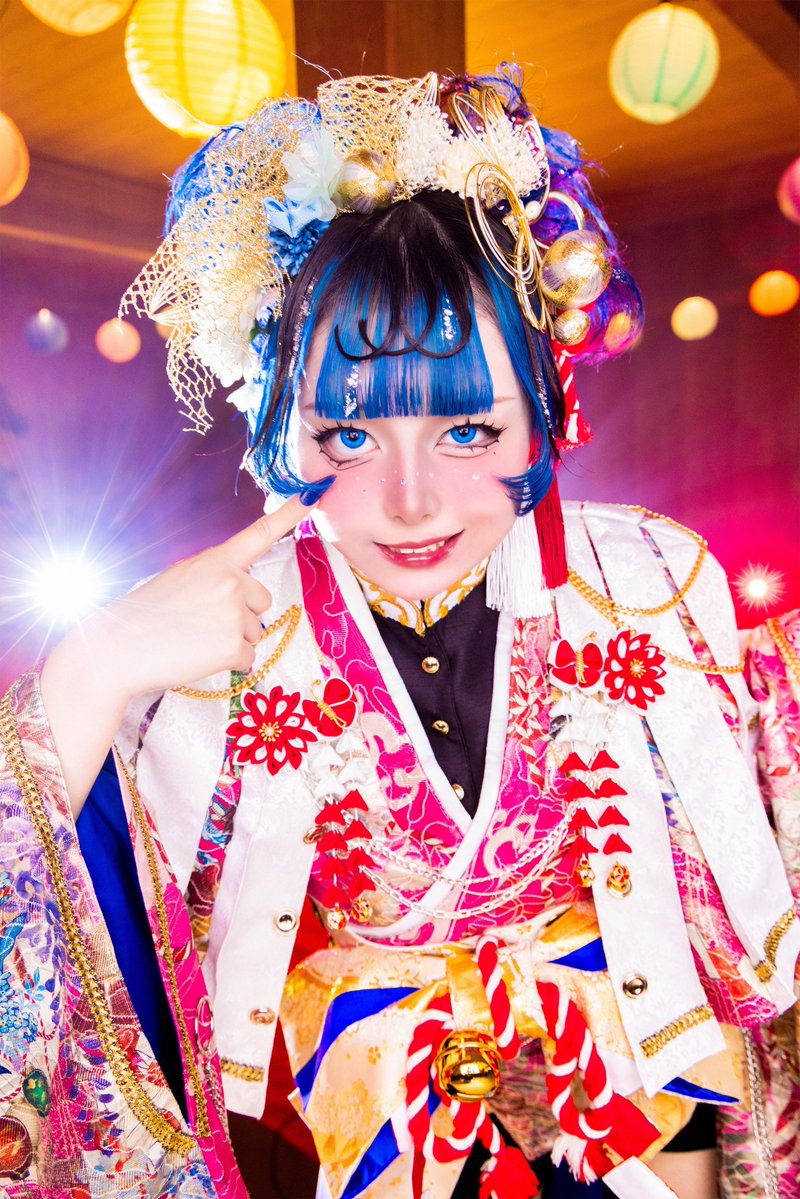 ✦───✦───✦───✦───✦ 【 新衣装公開 】 青色 ◇ 華神
