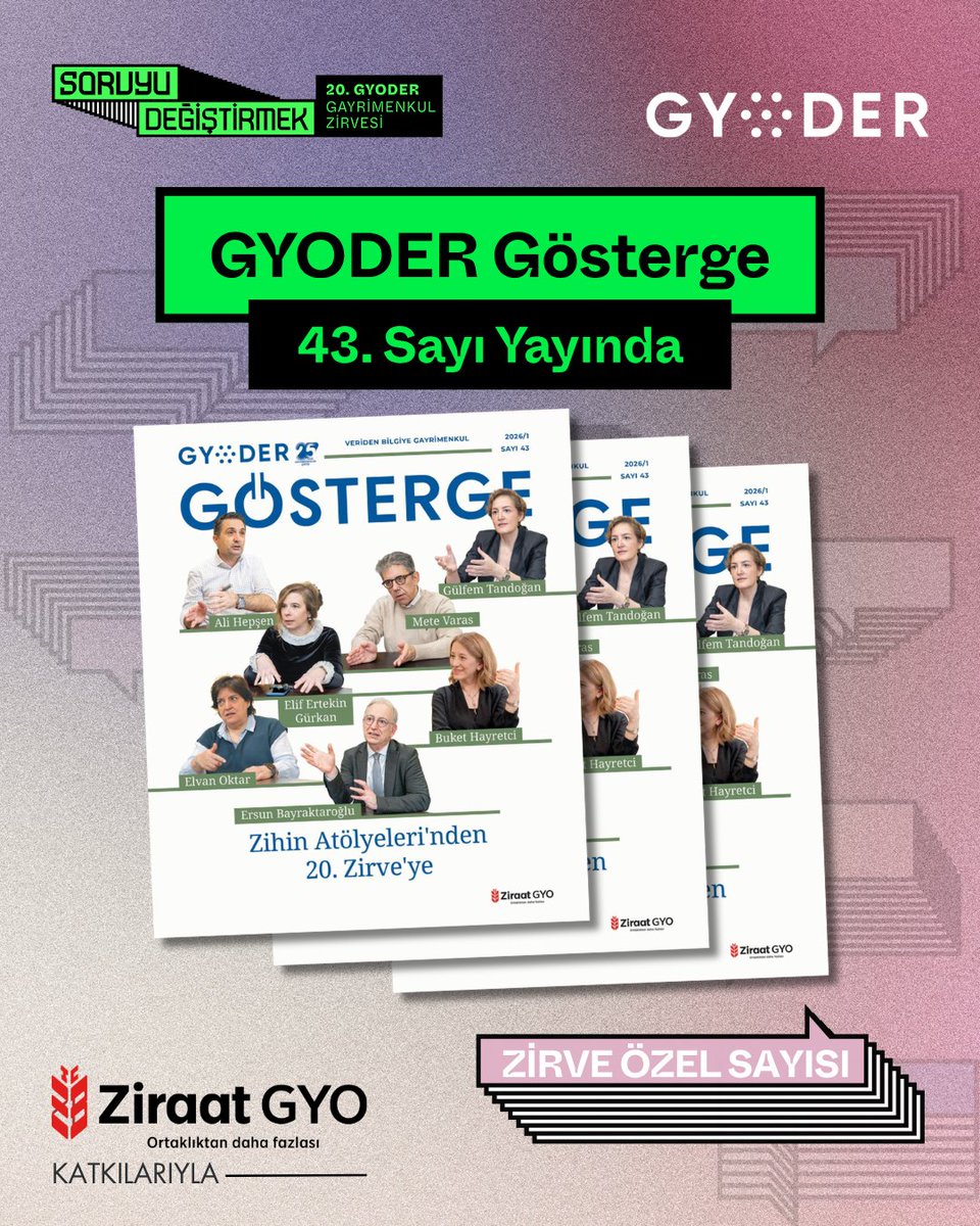 GYODER | Gayrimenkul Yatırımcıları Derneği tweet media