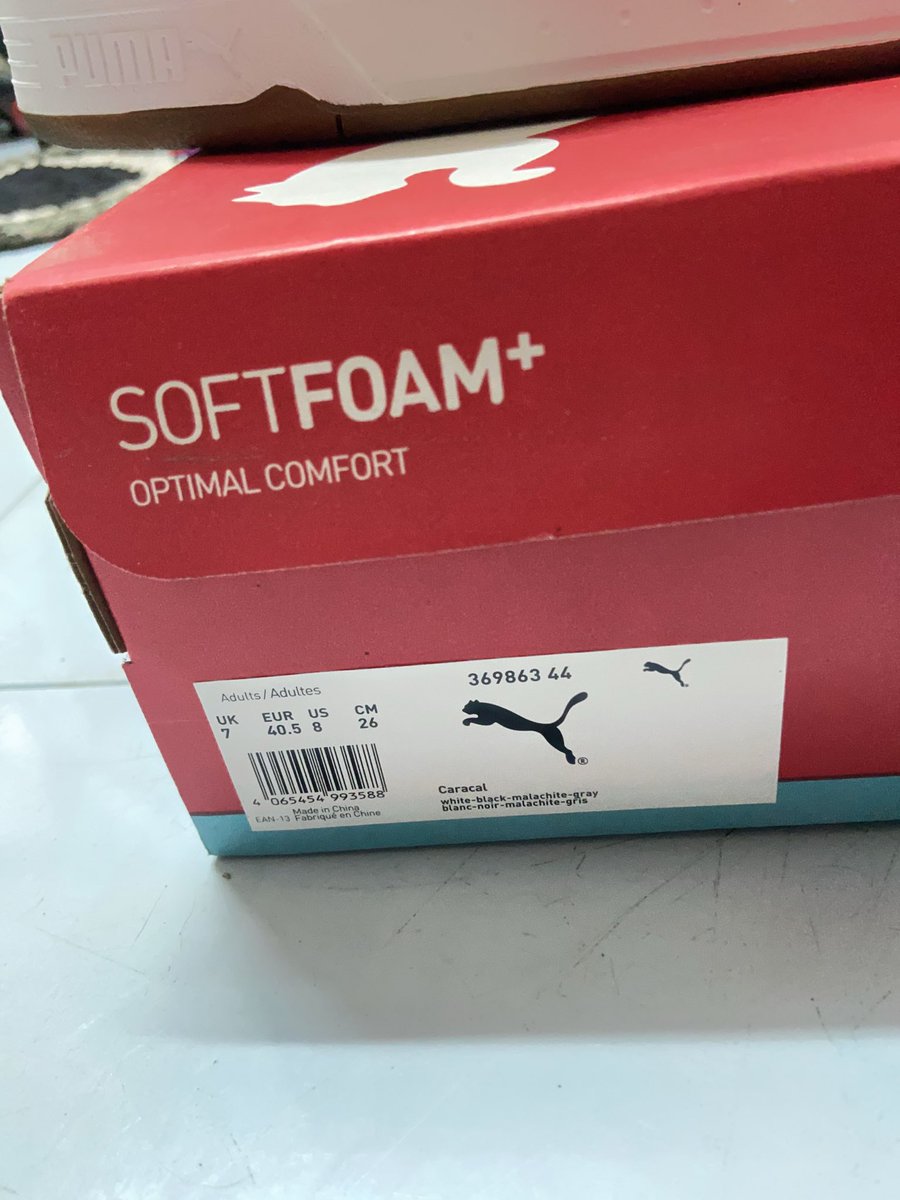KJittaku's tweet photo. PUMA แท้
UK7/US8/26cm
ราคา 1 พัน฿ ส่งฟรี สีขาว 
สีสวย โดยรวมสภาพดีมาก ซอฟเดิม พื้นเต็ม  

#รองเท้ามือสองของแท้ #รองเท้ามือสอง #รองเท้าของแท้ #รองเท้าผ้าใบ #ส่งต่อรองเท้า #ส่งต่อ https://t.co/tZMHEFOWMr