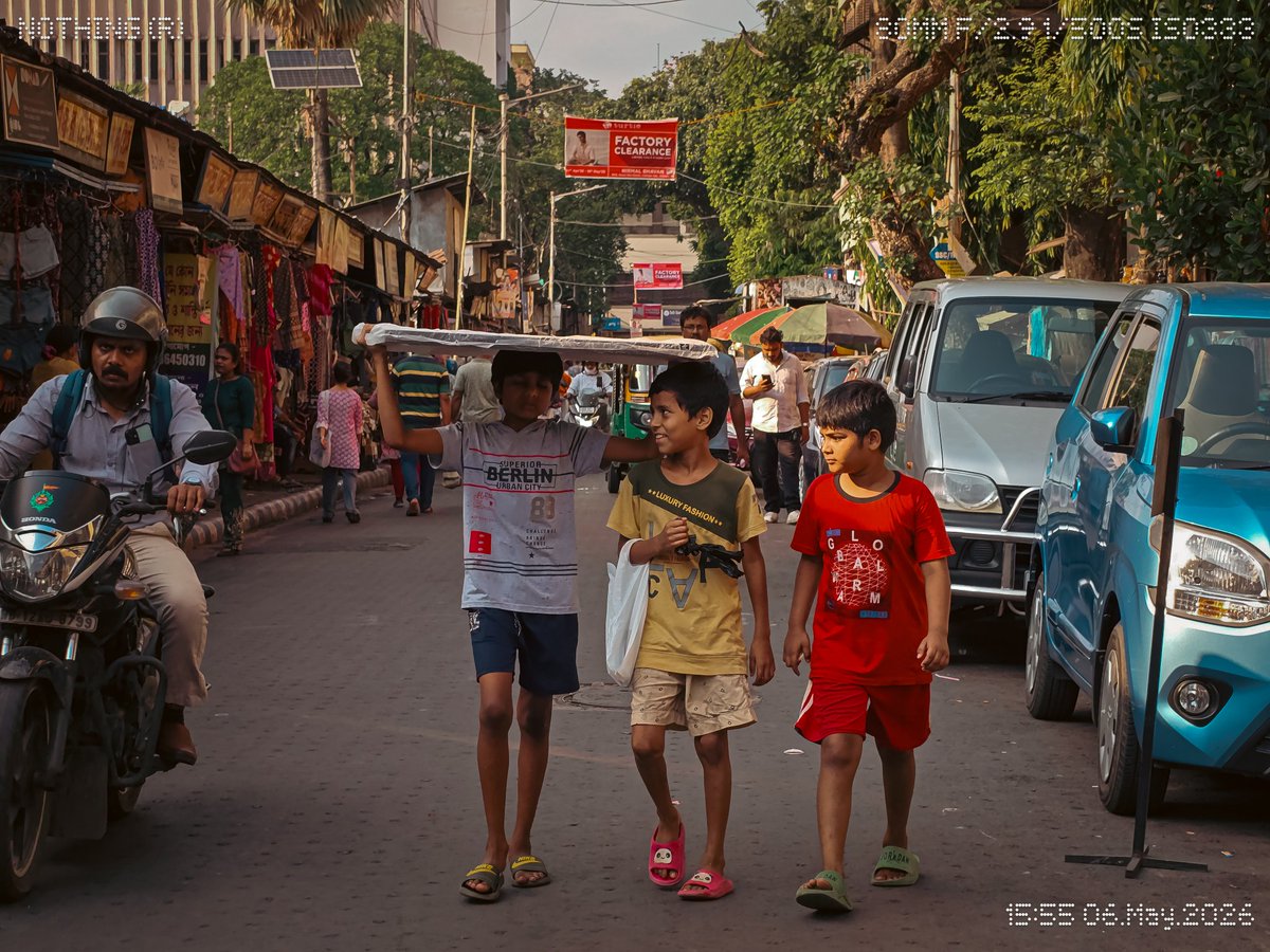 TrishikBose's tweet photo. " Innocence of Childhood " 

Shot on @nothingindia 4a Pro during the Kolkata photowalk https://t.co/BtOoUF0HFC