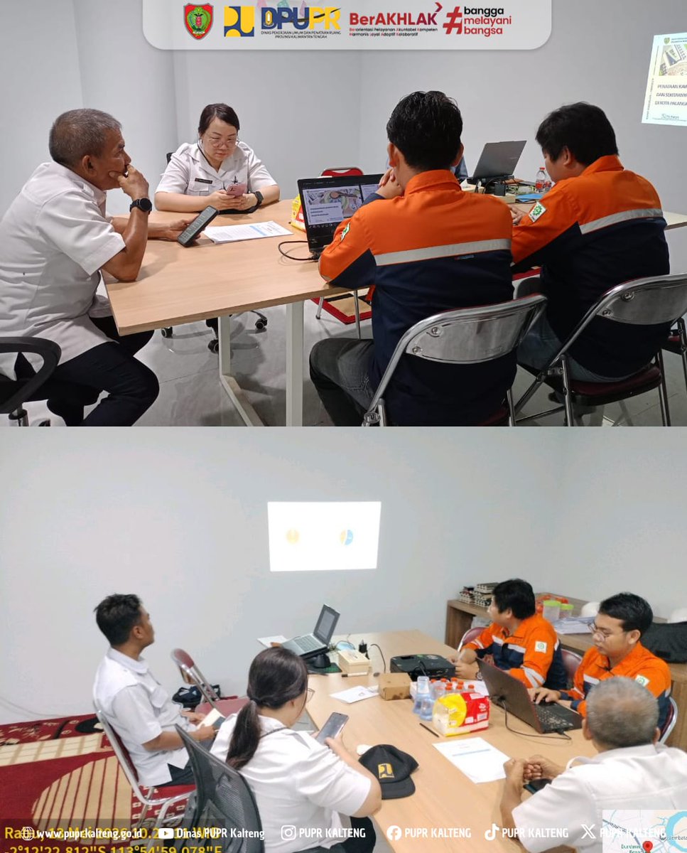 puprkalteng's tweet photo. Evaluasi rutin untuk hasil maksimal.
Dinas PUPR Prov. Kalteng melalui Bidang Cipta Karya gelar rapat mingguan pantau progres & evaluasi pembangunan RTH di kawasan Bundaran Besar Palangka Raya. Komitmen kami hadirkan ruang publik estetik bagi warga Kalteng.
#PUPRKalteng #RTH https://t.co/ox2jCwBevl