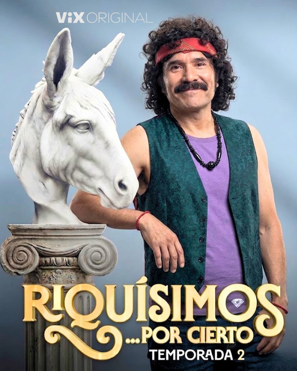laloespana's tweet photo. Casimiro regresa a pedir prestado unos cuantos miles de pesos a Magdalena, estreno de la segunda temporada de #RiquisimosPorCierto 15 de mayo solo por @VIX https://t.co/TfWs4ik5Ql