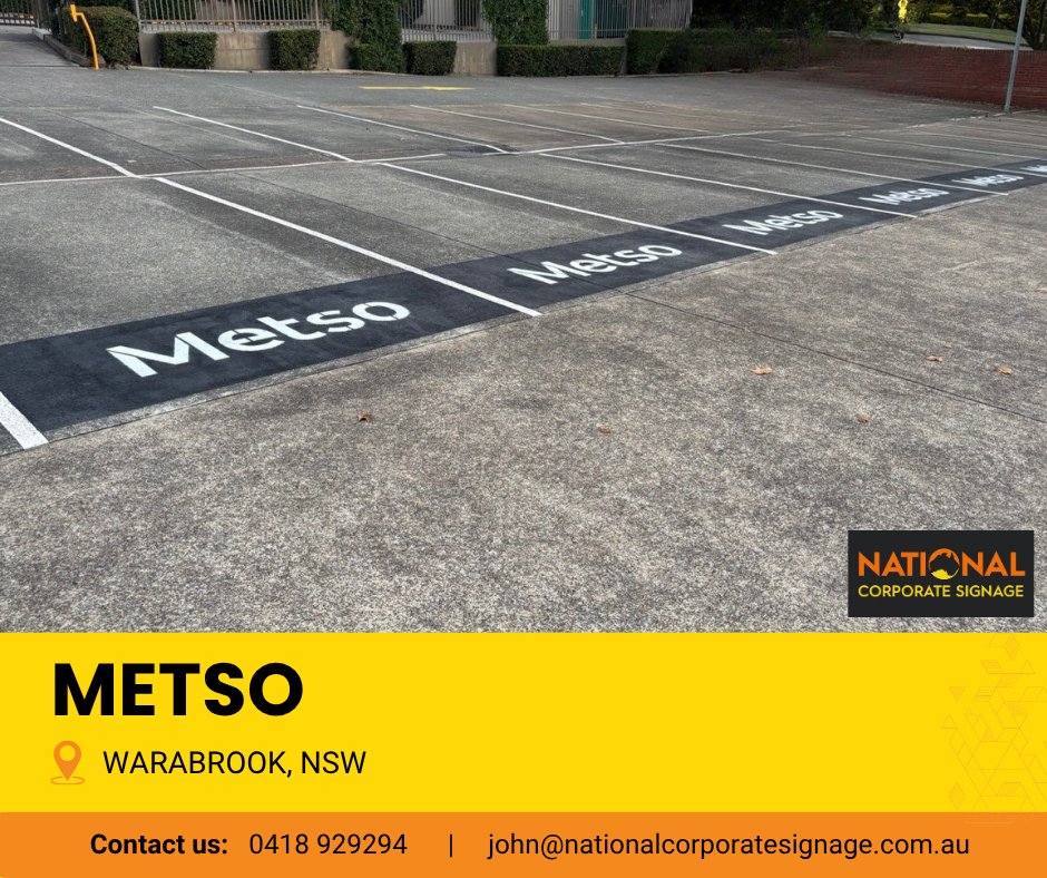 NcsSignage's tweet photo. Durable, high-visibility ground markings designed specifically for parking bays, ensuring clear guidance, organised flow, and a clean, professional site layout.

https://t.co/fT6Vt3yhin
📞 0418 929294 - John Campbell
✉️ john@nationalcorporatesignage.com.au https://t.co/tXjSjrFc4i