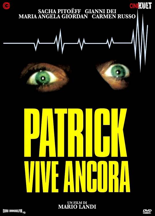 caspasiniestra's tweet photo. Patrick vive todavía (Patrick Vive Ancora, 1980) 
#CineDeTerror #caspasiniestra #review #italiancinema #cineitaliano
Descubre más en https://t.co/3ZExFBZt9P https://t.co/9fk4CNrapv