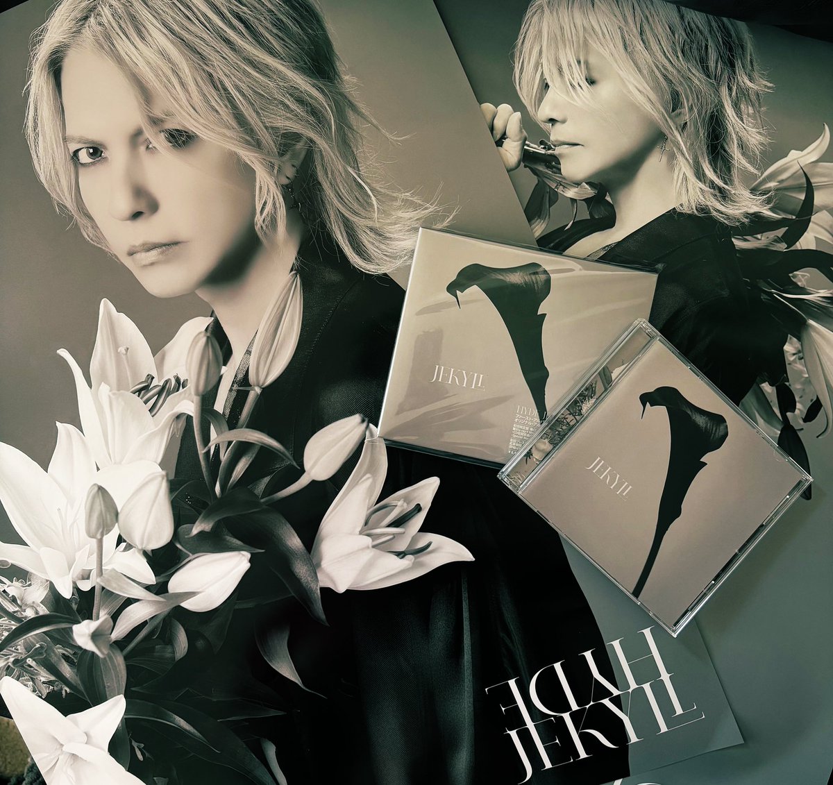 欲しかった2種の花束いど💐素敵✨ #HYDE さんの1stソロアルバム