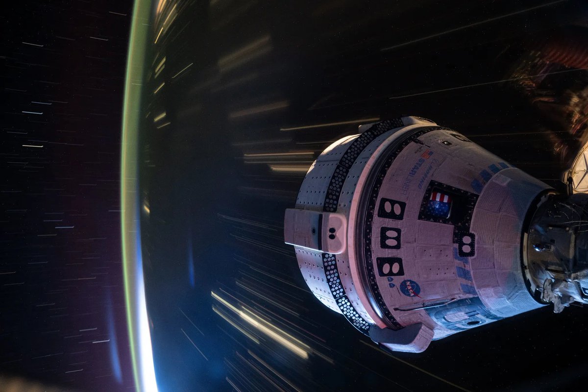 RevesdEspace's tweet photo. 🛰️ La NASA a reporté la mission #Starliner-1, nouveau vol de démonstration sans équipage du vaisseau de Boeing, de juin 2026 à « en cours d'examen » dans son calendrier interne.
Cela pourrait présager un report à 2027. https://t.co/eyl2dpTlrV