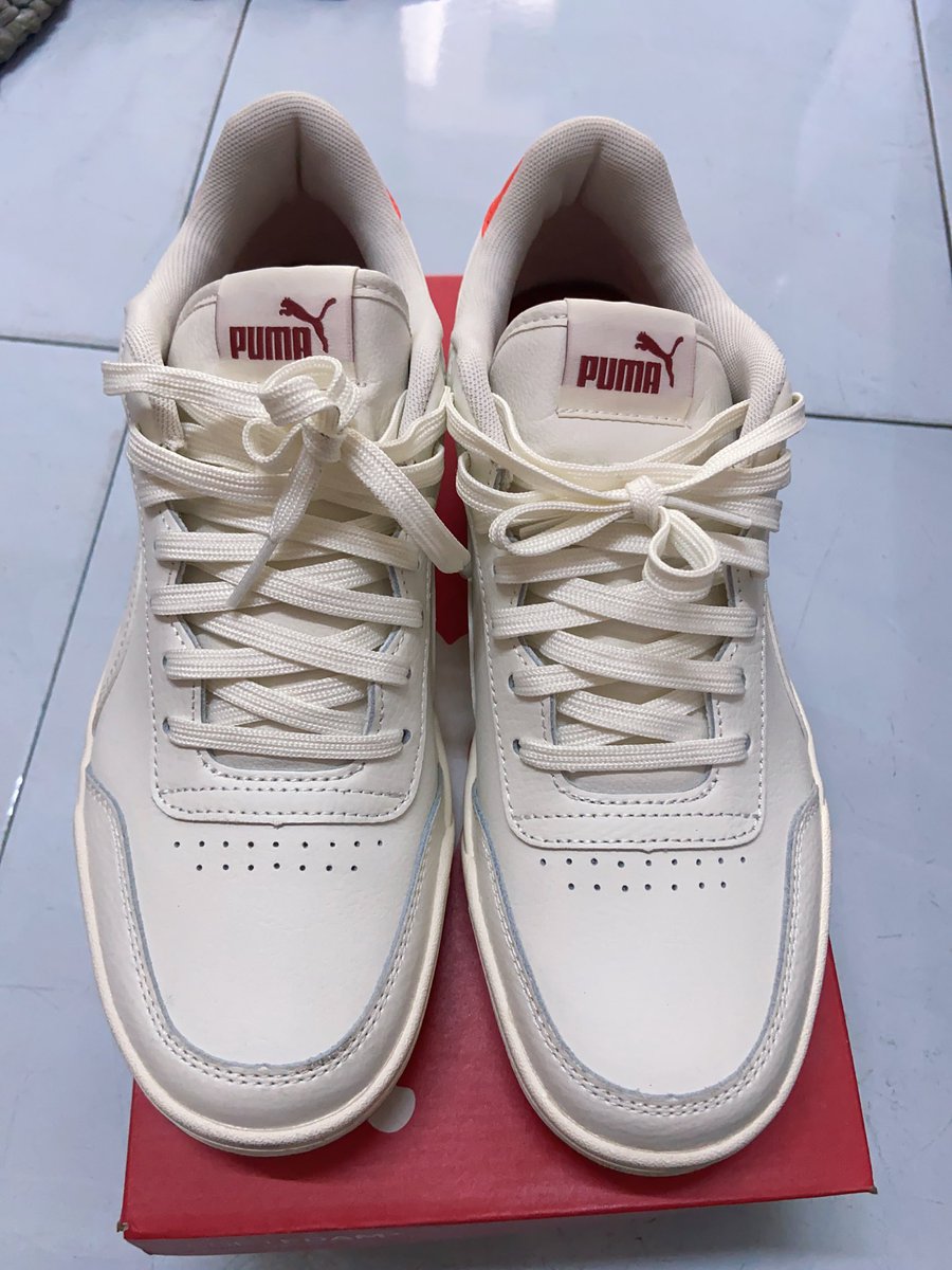 KJittaku's tweet photo. PUMA แท้
UK7/US8/26cm
ราคา 1 พัน฿ ส่งฟรี สีครีม
สีสวย โดยรวมสภาพดีมาก ซอฟเดิม พื้นเต็ม  

#รองเท้ามือสองของแท้ #รองเท้ามือสอง #รองเท้าของแท้ #รองเท้าผ้าใบ #ส่งต่อรองเท้า #ส่งต่อ https://t.co/XGoeNo8XDi