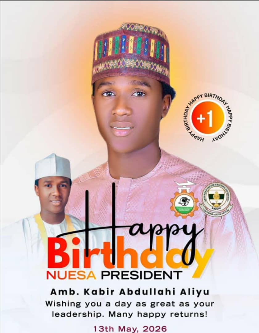 atbu_campusgist's tweet photo. HBD NUESA president 🎊
#Atbu https://t.co/RzwBn5ncFN