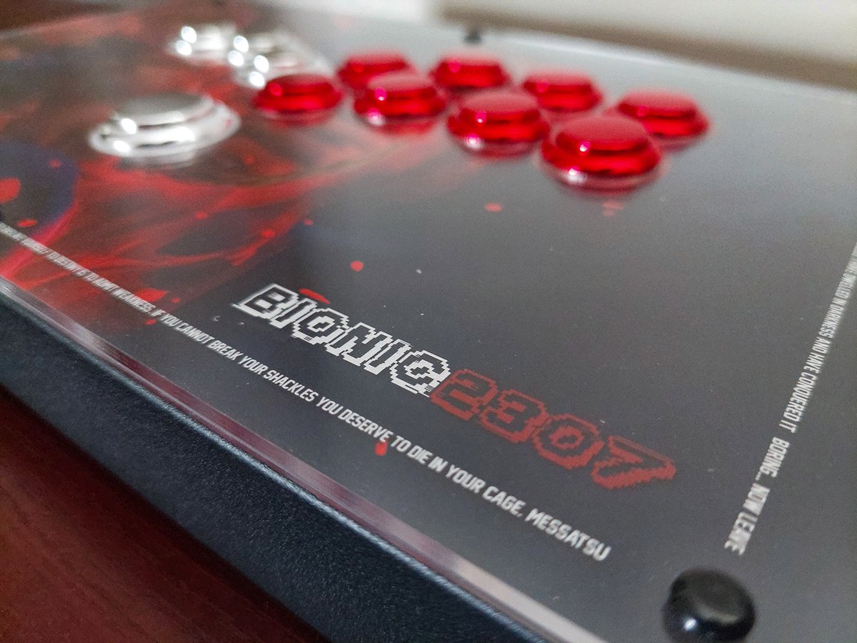 Bionic2307's tweet photo. My First Fightbox Mod Project, which was initially a gift from a friend. And it was so easy to Mod. 

Shoutout to @FightBoxArcade_ https://t.co/9q0BlL2mto