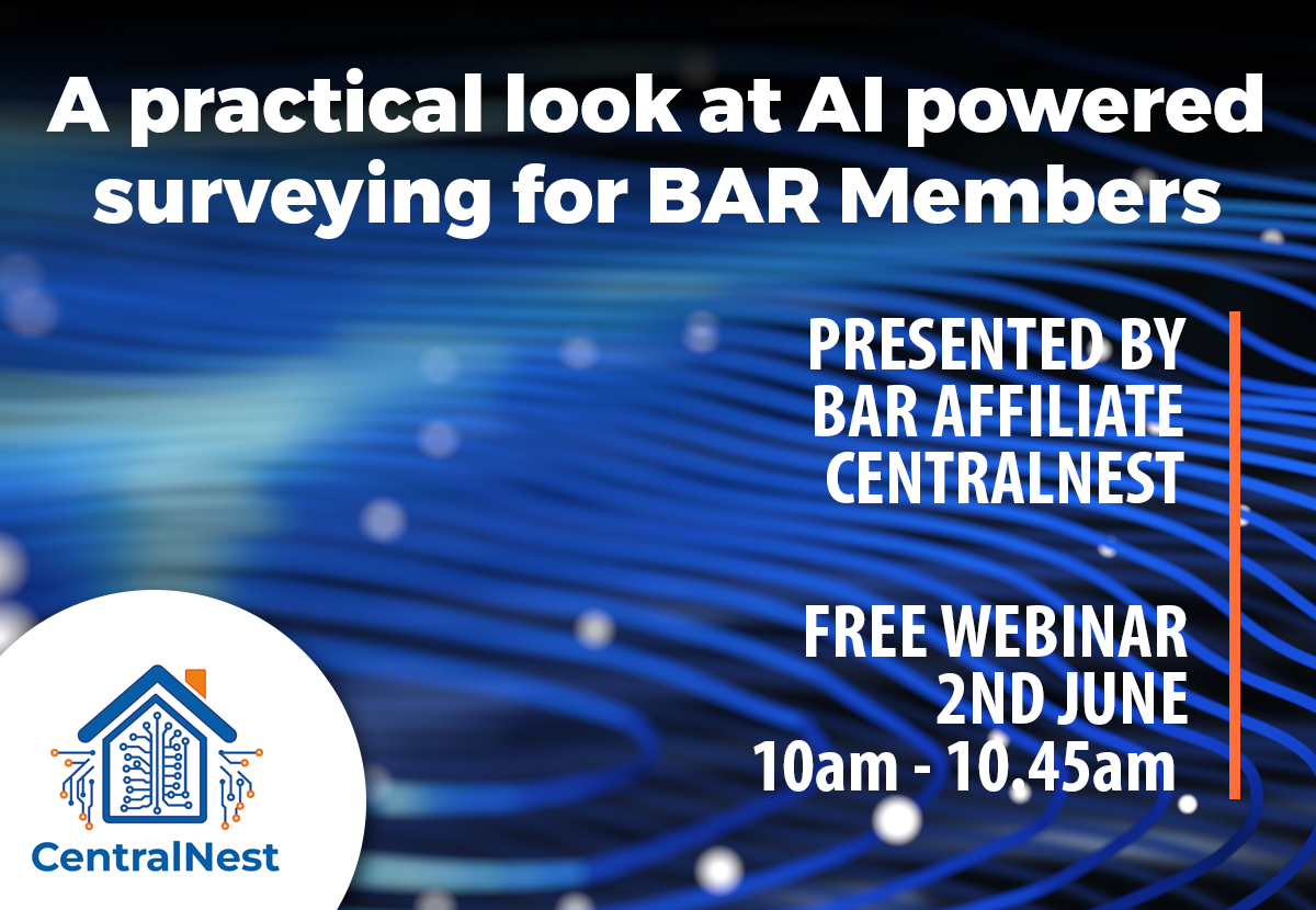 BARremovers's tweet photo. 🚨BAR Members are invited to a FREE webinar delivered byAffiliate Member, CentralNest, exploring how AI, computer vision and video analysis are beginning to reshape removals surveying.

Tue 2 June, 10am to 10:45am

Register here: https://t.co/E99xMsvRSP https://t.co/drMrv9XzFe