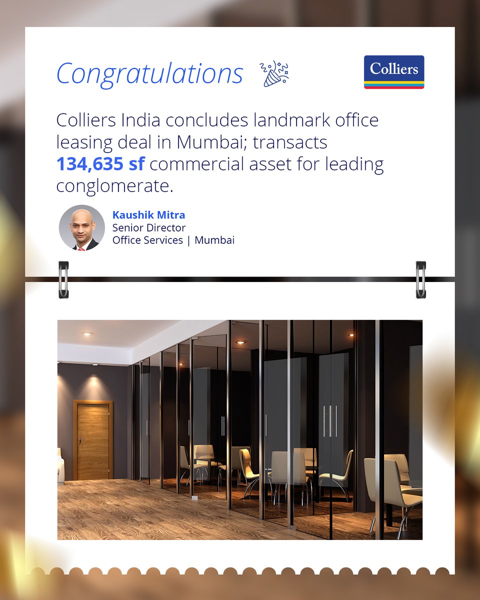 Colliers India tweet media