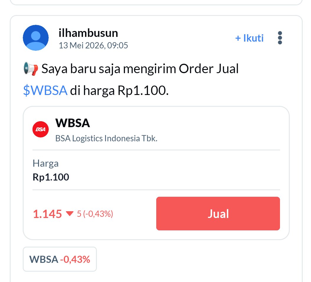 lusinalusianaaa's tweet photo. belakangan geraknya lumayan bikin mata melek terus 👀 banyak yang mantengin buat liat next movement nya #AplikasiAjaib #StockMarketID #InvestasiSantai #AnakMudaMelekInvestasi https://t.co/KuUa10Fajd
