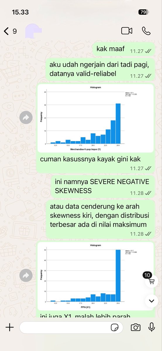 vie • JOKI TUGAS, SPSS, SKRIPSI tweet media