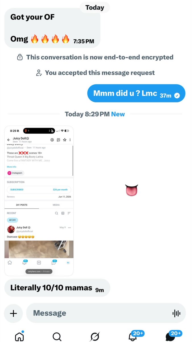 Juicy Doll tweet media