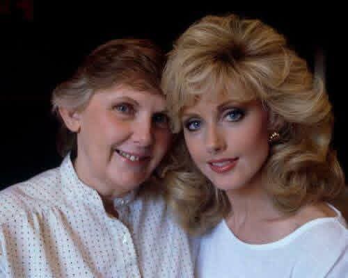 Fairchildetc's tweet photo. @morgfair Morgan Fairchild with her Mother Happy Mother's Day! 🌹 https://t.co/A0L73Yeidj