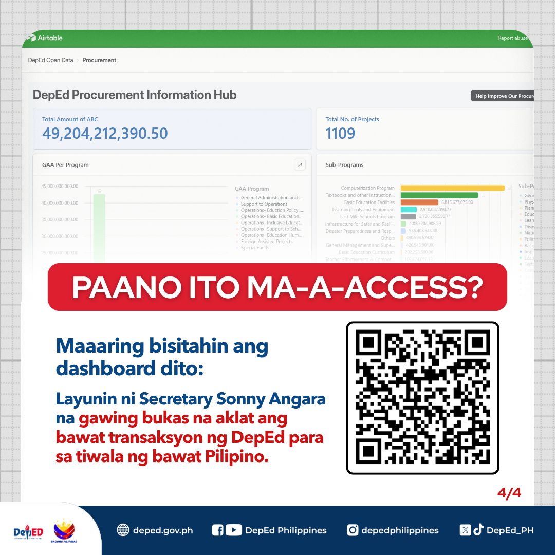 DepEd tweet media