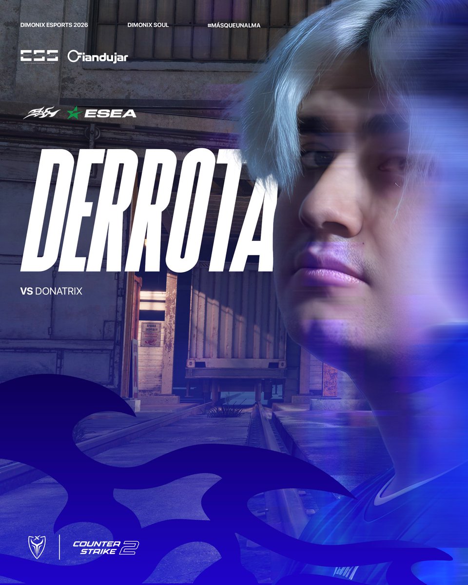 DimoniXEsports's tweet photo. Ayer tampoco fue nuestro día en @ESEA, toca seguir remando ❌

¡Nos vemos el jueves, juntos a por la victoria! 🤝🏻

#MásQueUnAlma 💙 https://t.co/VuhMn6IBwj