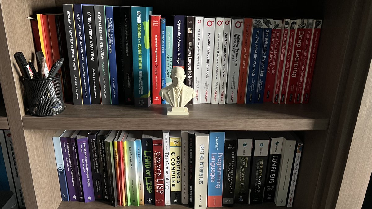 panggi's tweet photo. Added three giants to the shelf: Charles Darwin, Carl Sagan, and Alan Turing. https://t.co/bnD6VZbWLe
